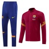 FC Barcelona 2020-2021 Tränings Sweatshirtställ M002